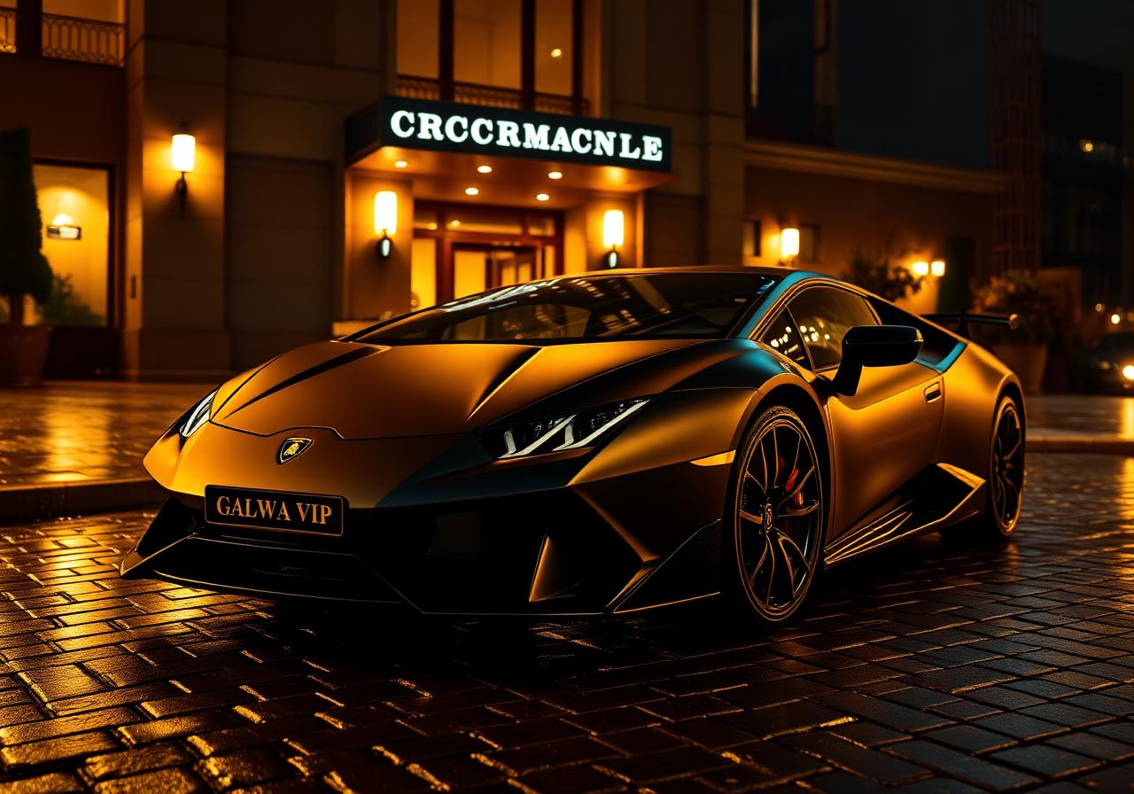Lamborghini Huracán EVO — Supersamochód · Czarny Matte