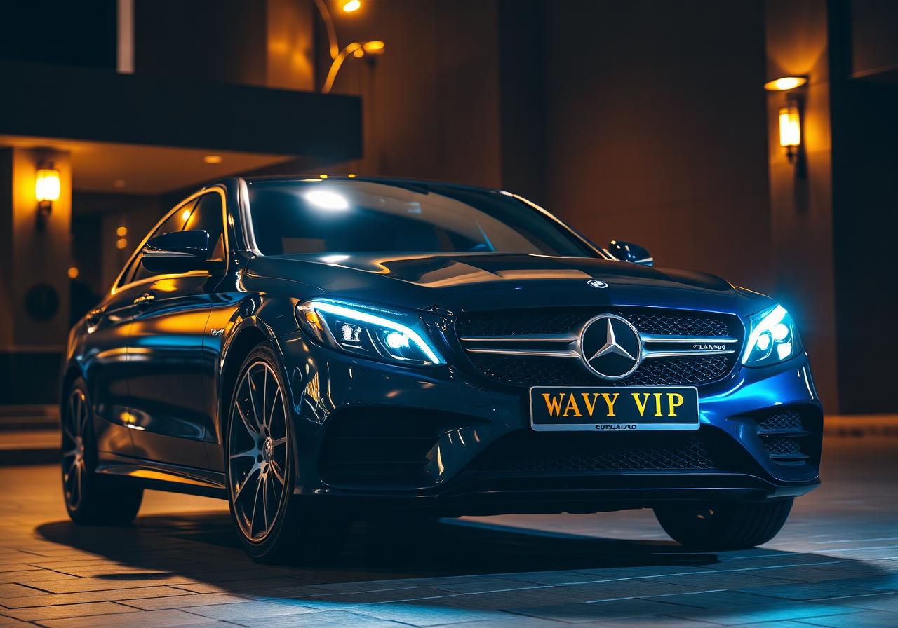 Mercedes C-Klasa AMG — Klasa Biznes · Granatowy